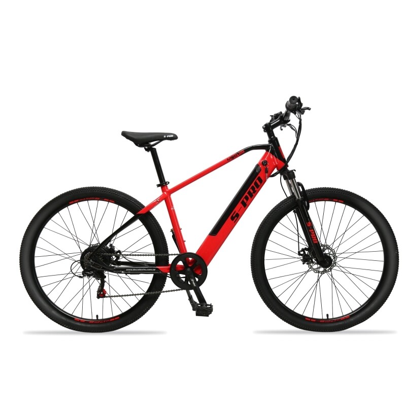 Bicicleta Electrica S-pro Mtb E-mob R.29 Rojo