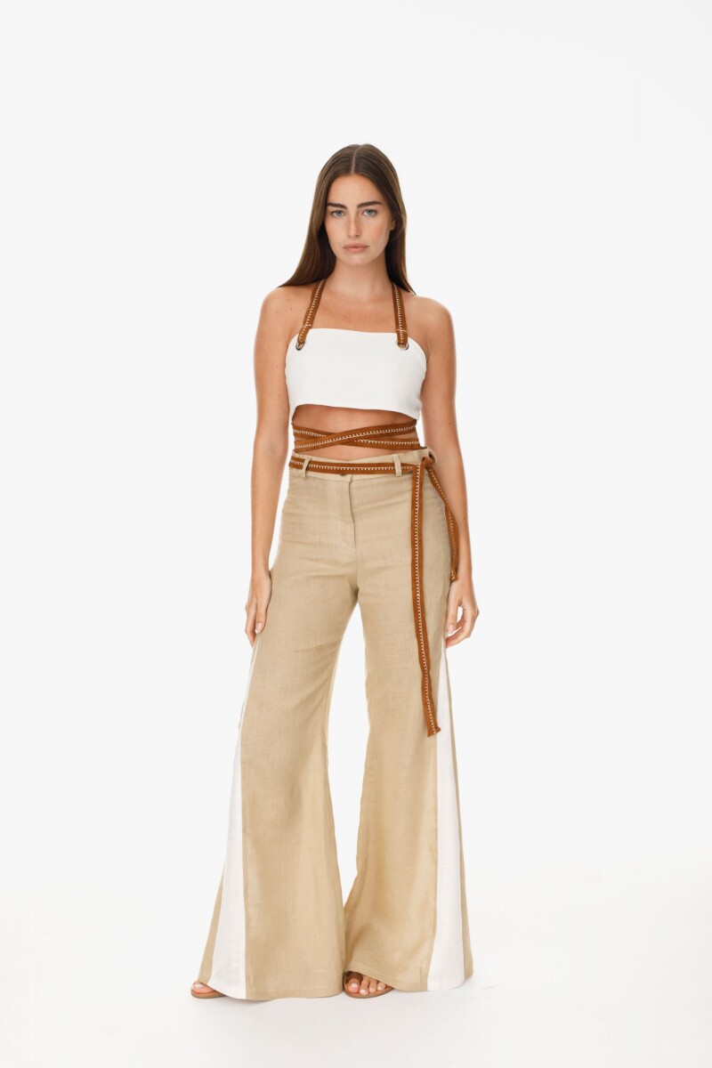 Pantalon Murra Beige/Manteca