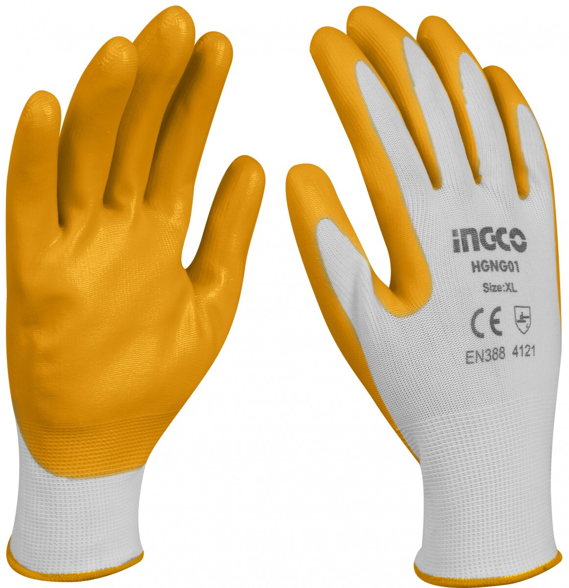 GUANTES DE NITRILO INGCO TALLE XL 