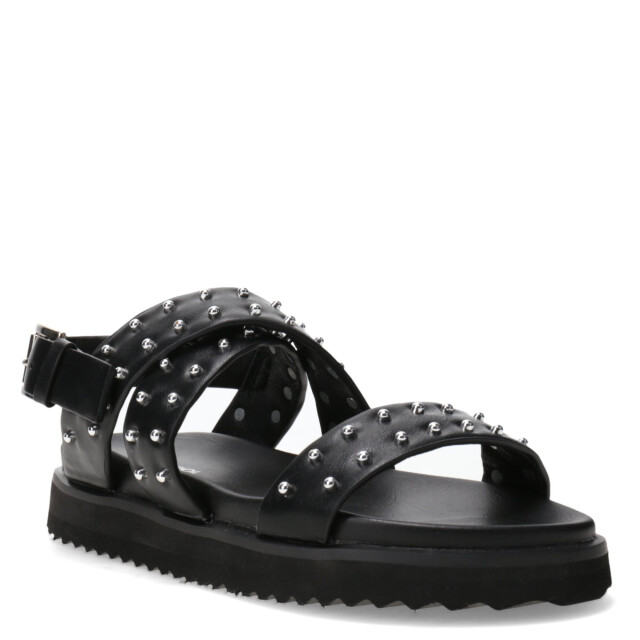 Sandalias de Niña MINI Miss Carol PELLY con tachas Negro