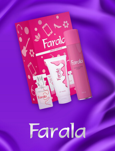 Set perfume Farala EDT 30ml + crema corporal + desodorante original Set perfume Farala EDT 30ml + crema corporal + desodorante original