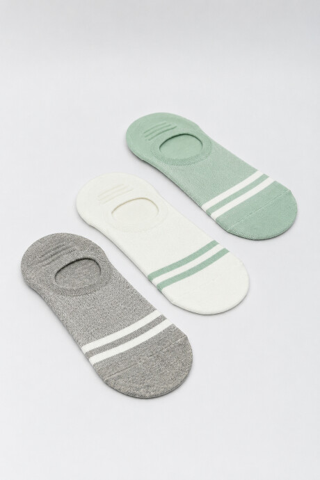 Medias Ankle Sailor, Pack X 3 Color Unico