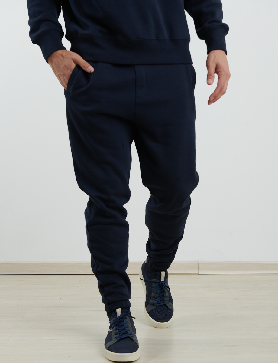080915 PANTALON JOGGING HARRY Azul Oscuro