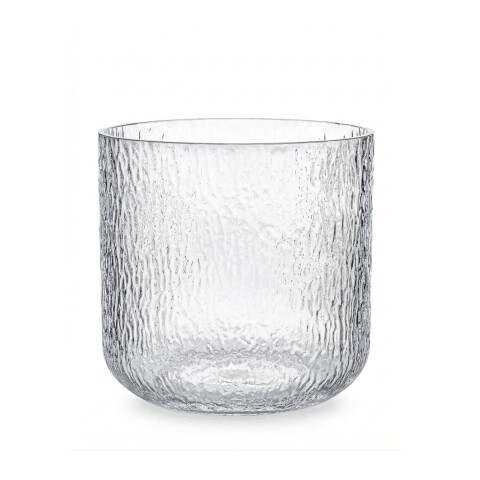 BASE VIDRIO TRANSP C/RELIEVE 31X39CM Unica