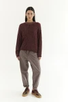 Sweater Steel Bordo
