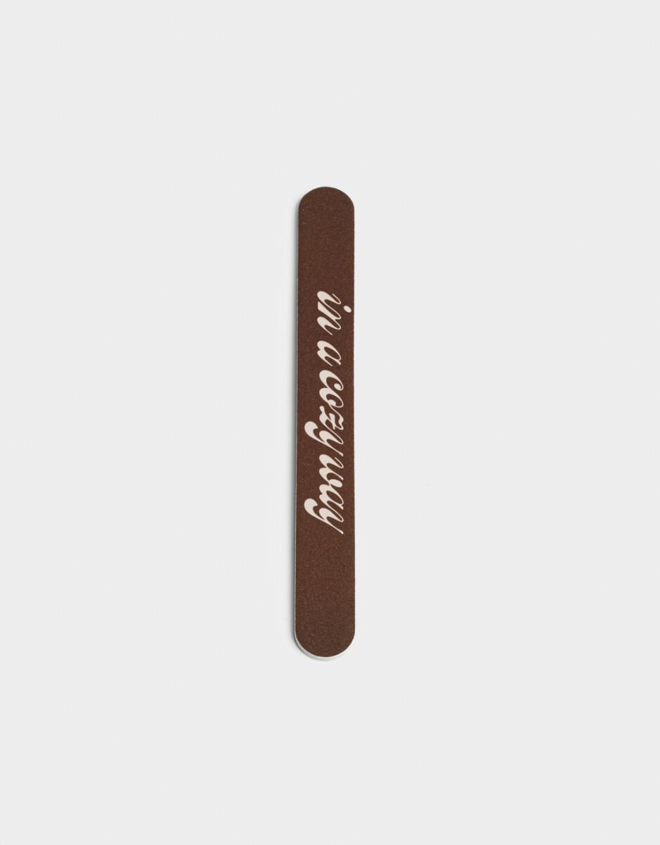 Lima Para Uñas Con Estampa In A Cozy Way 