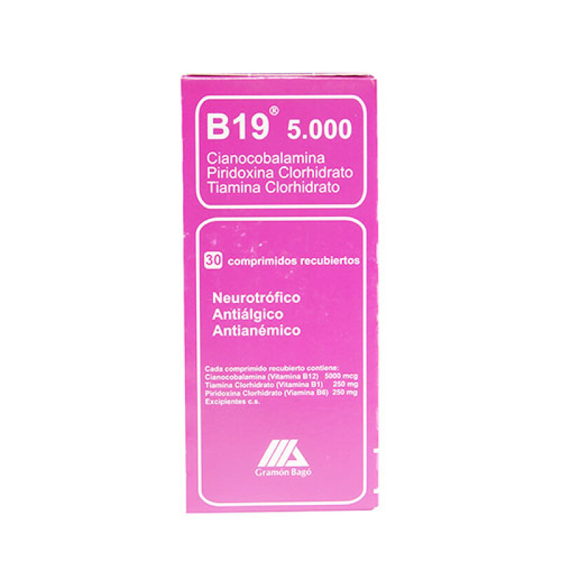 B19 1000 30 comprimidos B19 1000 30 comprimidos
