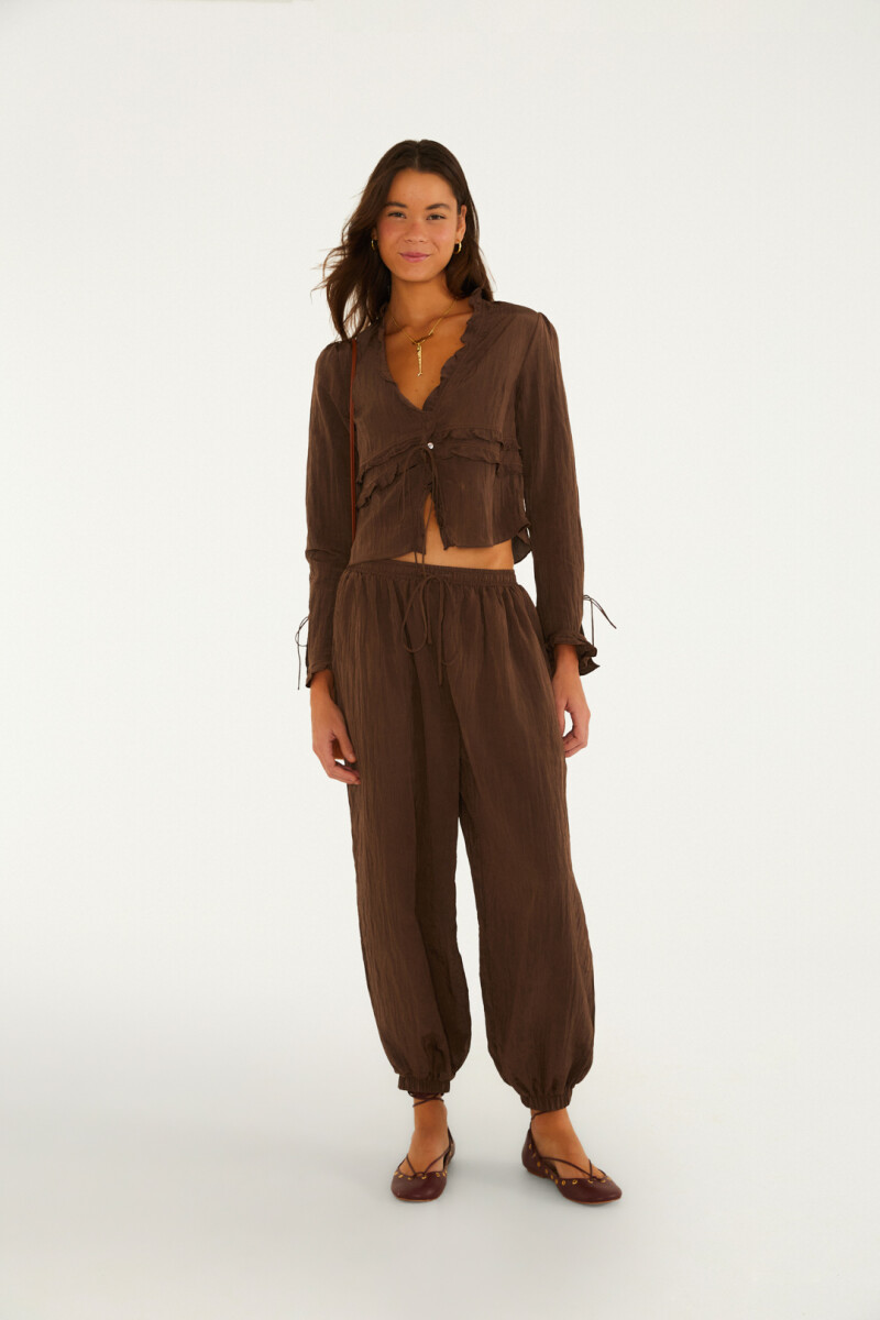BLUSA Marron