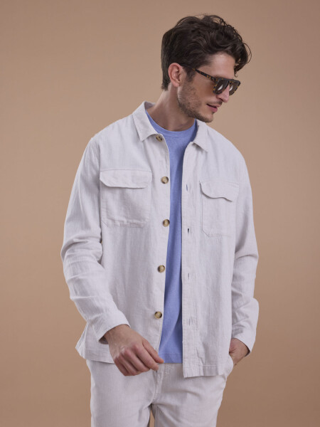 OVERSHIRT KOSI BEIGE