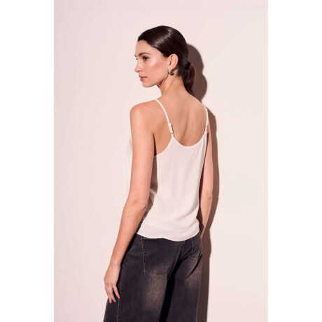 Blusa Lencera Blanco