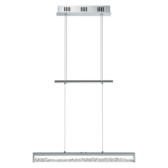 Colgante LED c/ cristales 24W ton/variable CARDITO EG2050