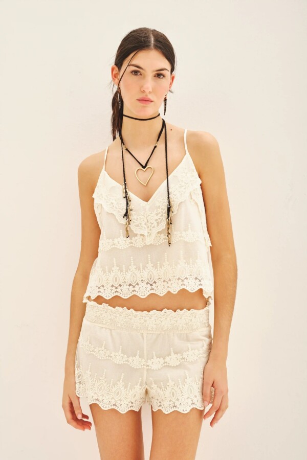 MUS LACE ROMANTIC Crudo