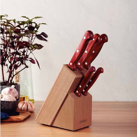 Taco De Madera 6Pz. Polywood Rojo Tramontina Taco De Madera 6Pz. Polywood Rojo Tramontina