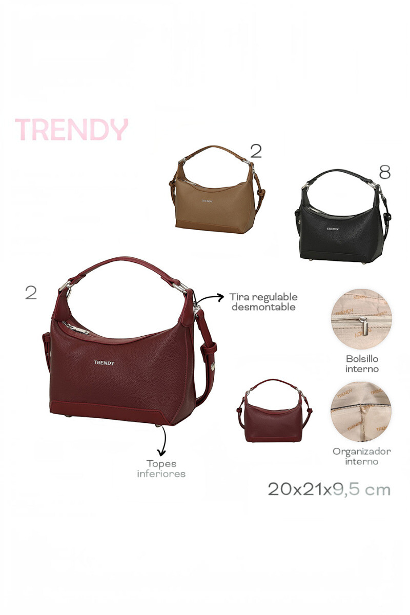 Cartera Trendy Camel