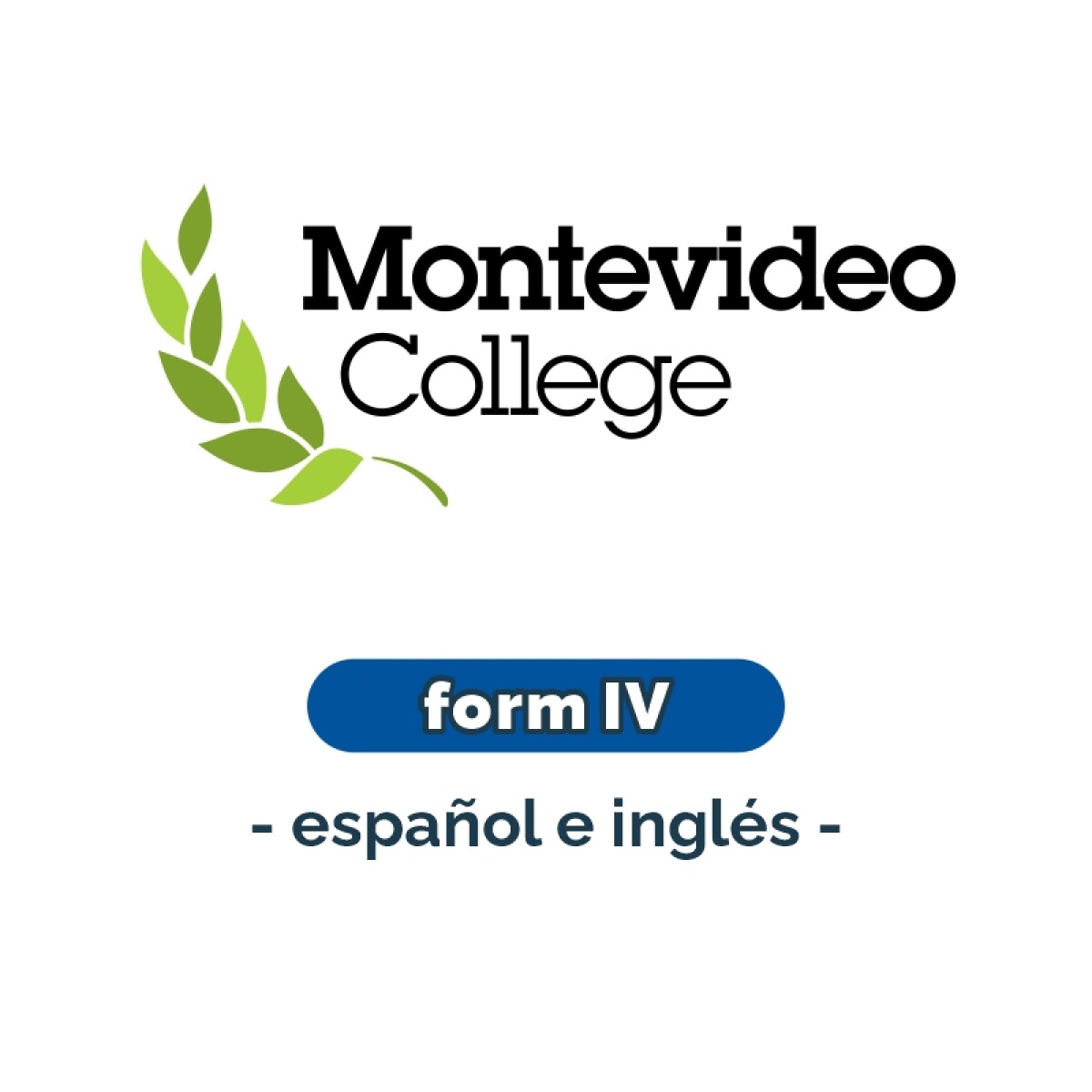 Lista de materiales - Primaria Form IV Montevideo College 