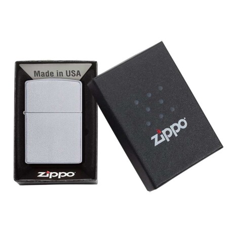 Zippo de Metal Satin Chrome 205 Original 001