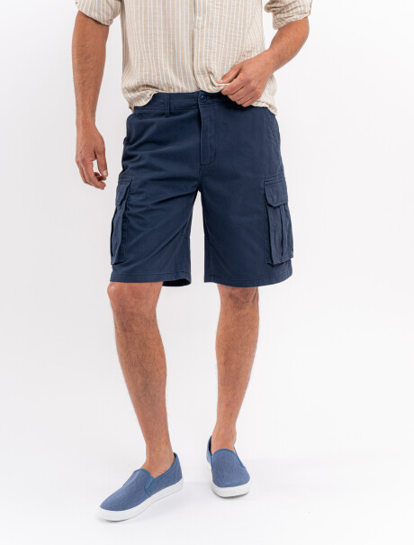 Bermuda cargo azul
