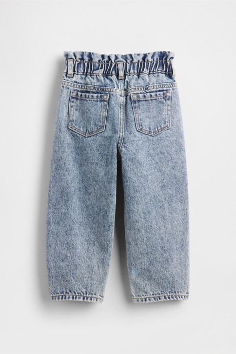 Jean Horseshoe Toddler Niña Medium Wash