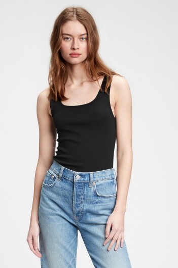 Musculosa Básica Mujer True Black V2