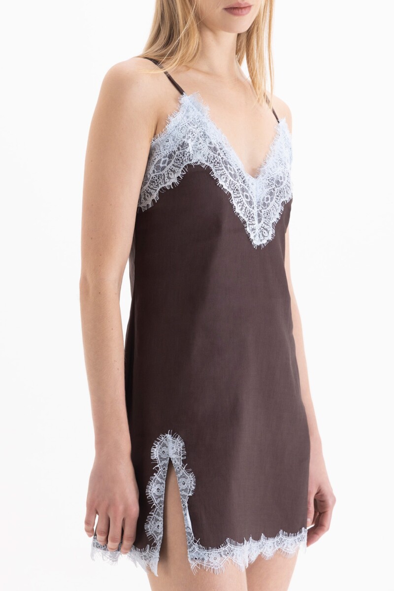 VESTIDO KATE Chocolate