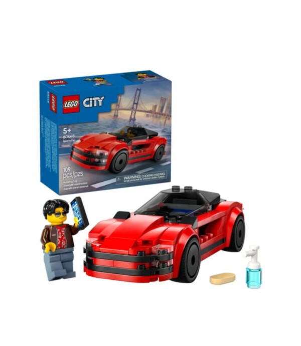 LEGO CITY AUTO DEPORTIVO ROJO S/C