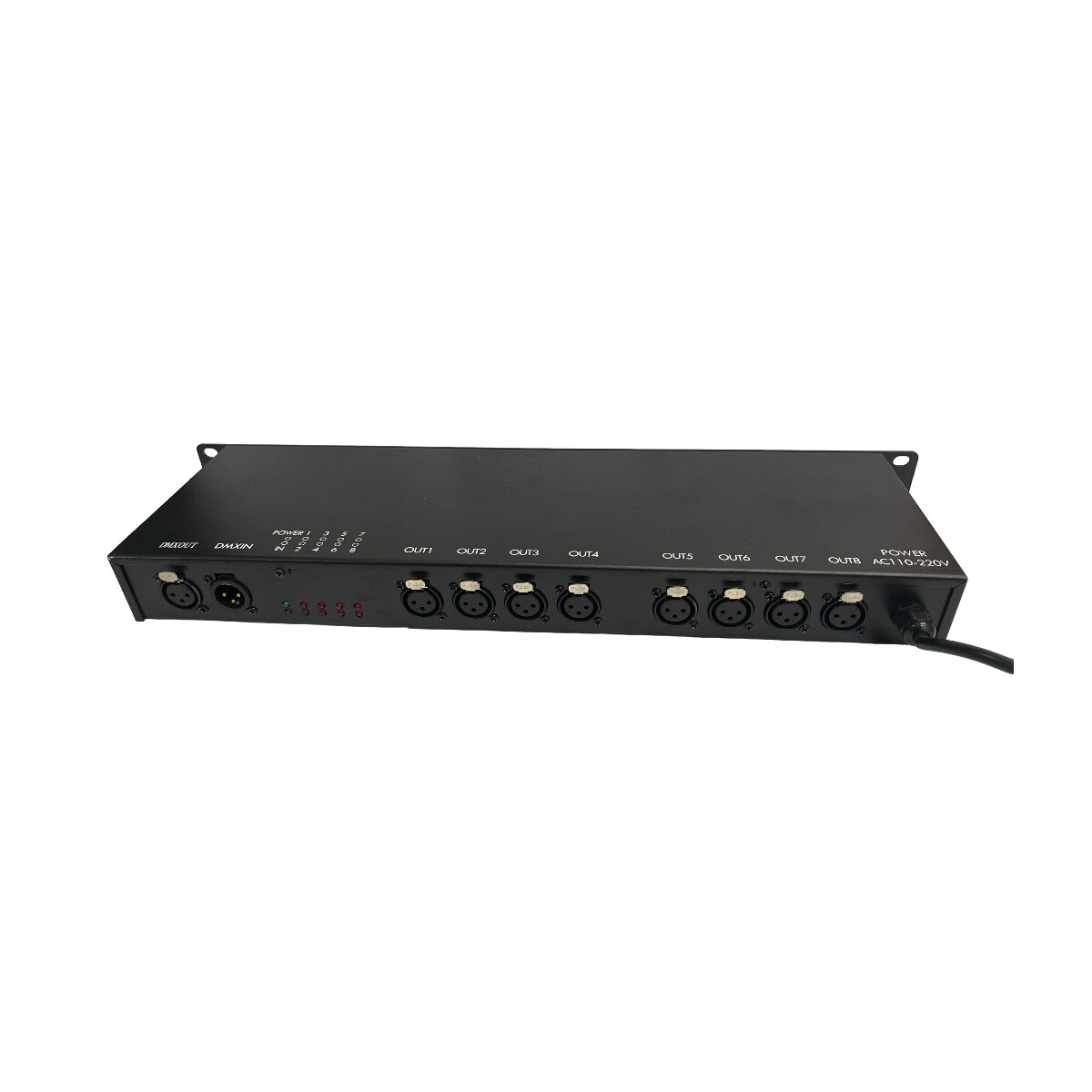 Controlador Splitter Dmx Pr Lighting Junior 1 In 8 Out 