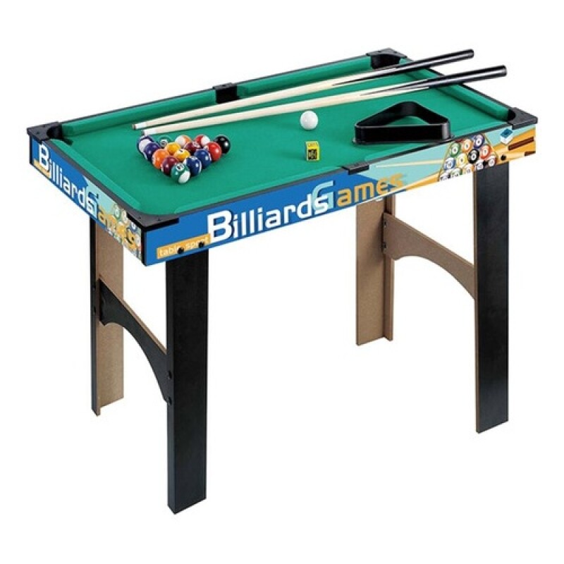Mesa de billar pool para niños con accesorios 96x53cm Mesa de billar pool para niños con accesorios 96x53cm