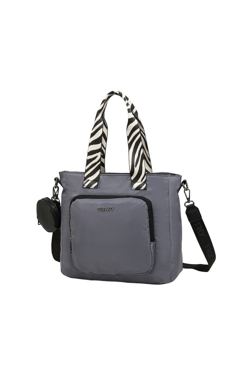 Bandolera Trendy - Gris Oscuro 