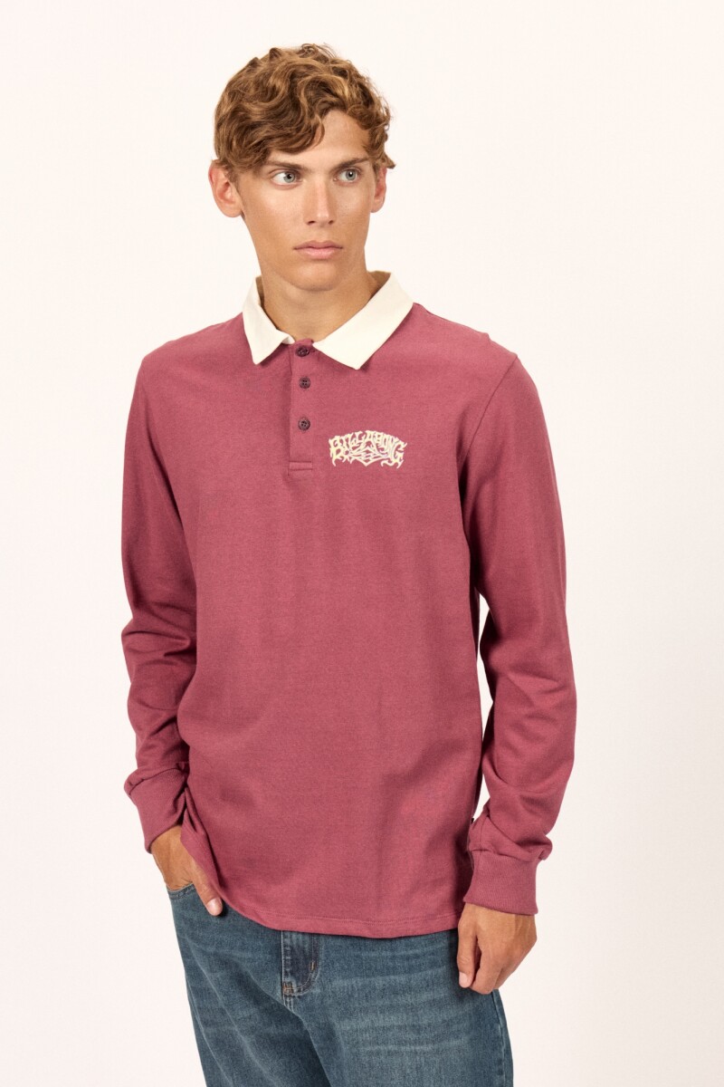 REMERA ALTERNATIVE POLO V-violeta