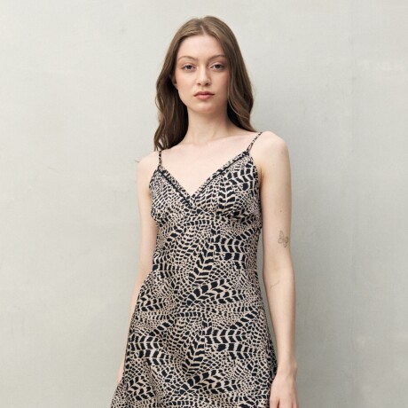 CAMISON MAGNOLIA PRINTED Animal Print