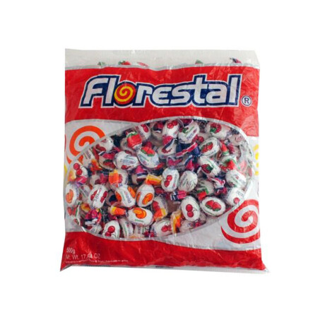 Caramelo FLORESTAL duro bolsa x120u 500grs Frutas Rellenas