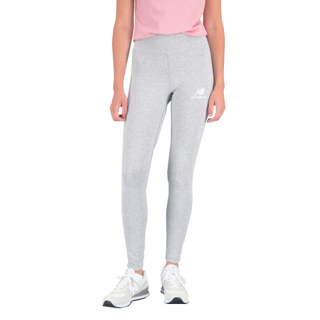 Calza de Mujer New Balance Essentials Stacked Logo Gris