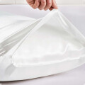 Funda Almohada De SatÃ­n SatÃ©n Tipo Seda Suave Blanco