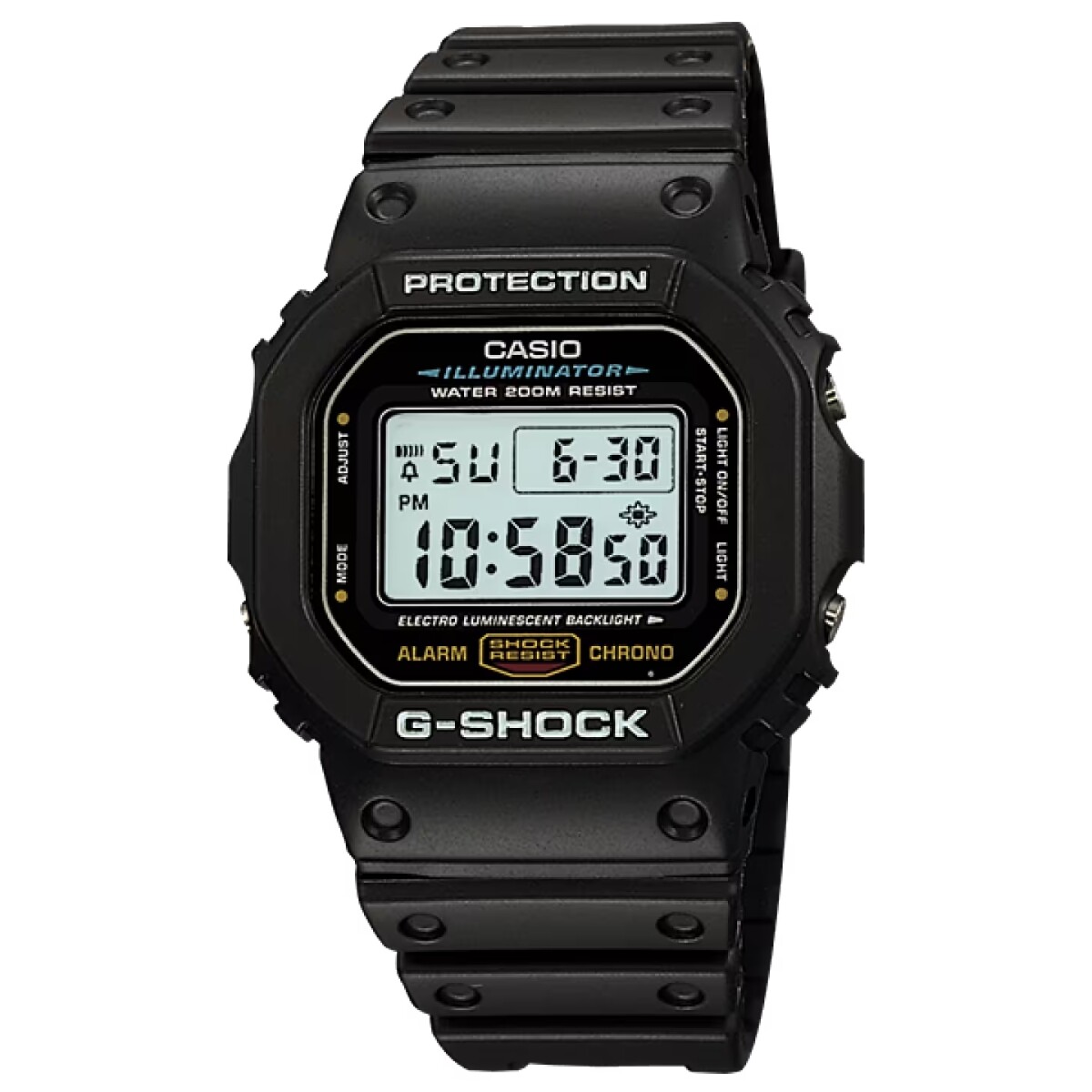 Reloj Casio G-Shock Digital 5600 Series - Negro 