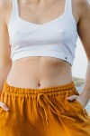 Top tiras Blanco