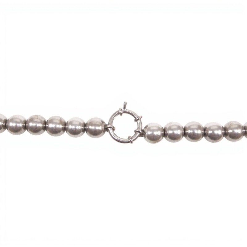 Cadena bolitas -Plata 925 -Sin piedra -CD5085 sinpiedra