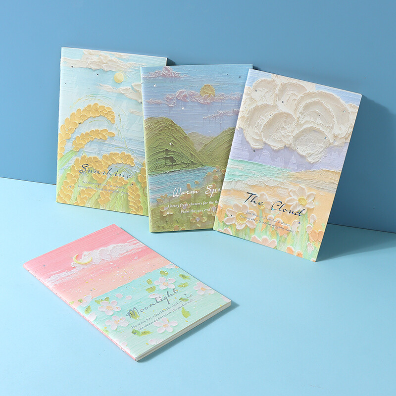 Cuaderno Cosido - Cloud And Flower - 40 Hojas Cuaderno Cosido - Cloud And Flower - 40 Hojas