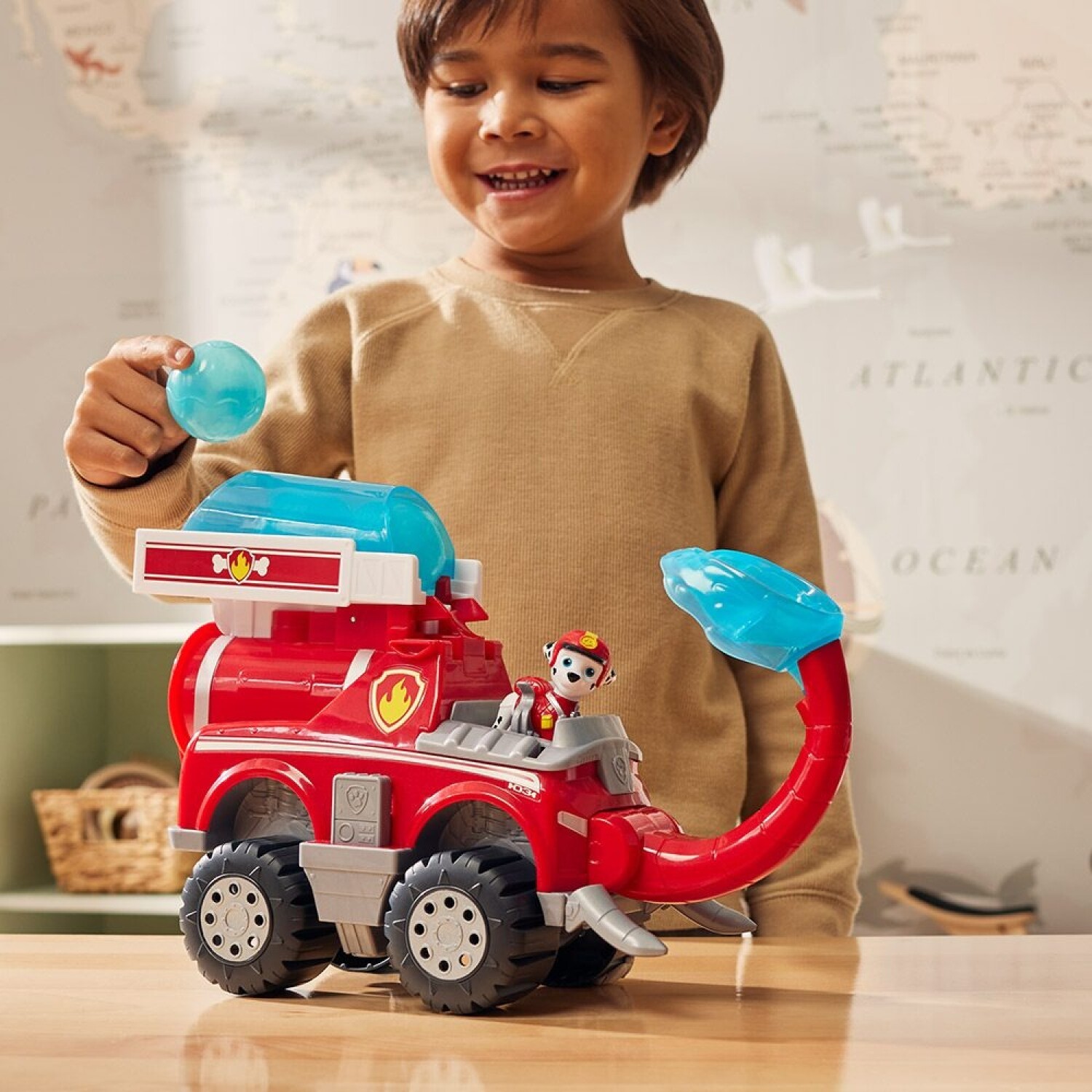 Vehiculo Transformable Paw Patrol Patrulla Canina Marshall Universo Binario