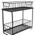 Organizador Para Cocina Baño Bajo Mesada Alacena Multiuso 2 Estantes 1 Movil Cajones Extraibles Canasto Imback Color Negro Organizador Para Cocina Baño Bajo Mesada Alacena Multiuso 2 Estantes 1 Movil Cajones Extraibles Canasto Imback Color Negro