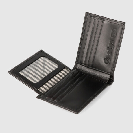 Billetera de Cuero Garnié Peñarol Oficial Negro