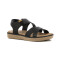 Sandalia Country Mujer Negro Negro