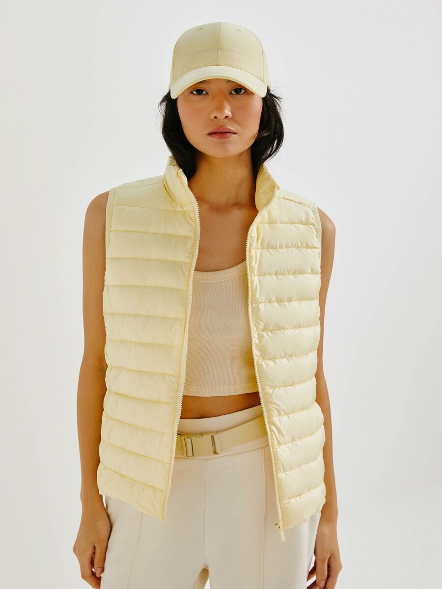 CHALECO PUFFER CON BOLSILLOS - VERDE 
