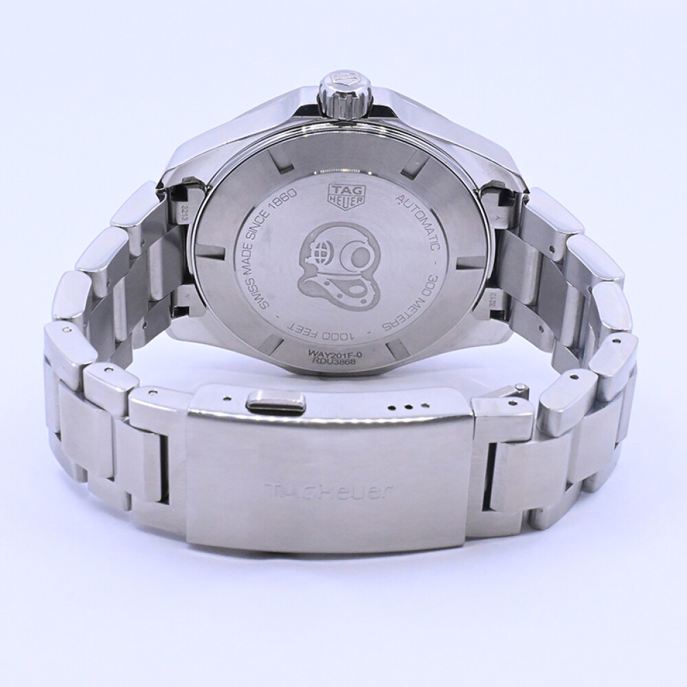 TAG Heuer Aquaracer GMT WAY201F-0 automático calibre 7 gmt caja 43mm. Año 2021 con estuche y papeles TAG Heuer Aquaracer GMT WAY201F-0 automático calibre 7 gmt caja 43mm. Año 2021 con estuche y papeles