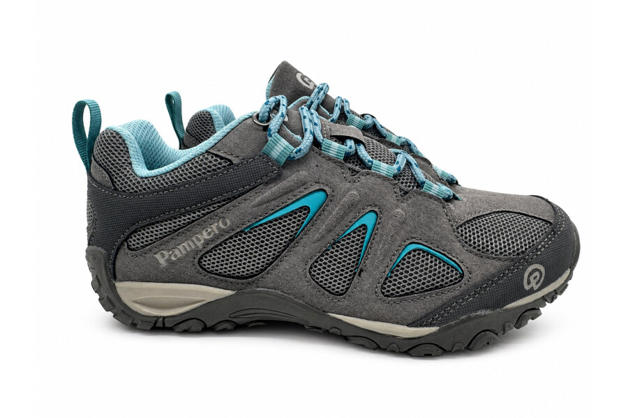 ZAPATO SANDY Gris/turquesa