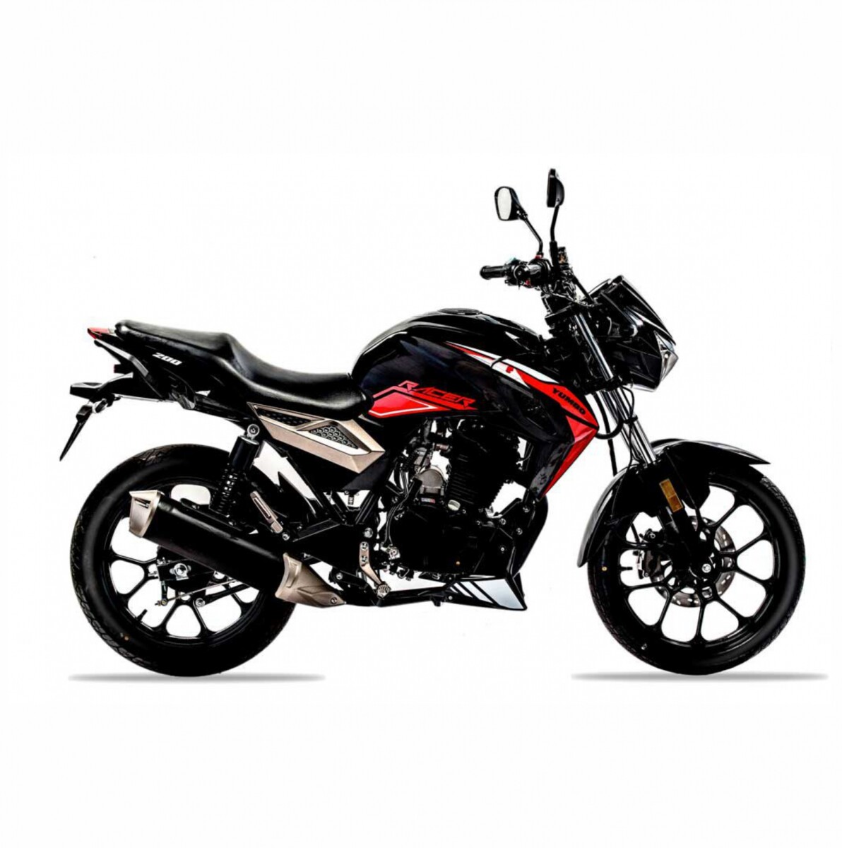 MOTO YUMBO RACER 200 - NEGRO 