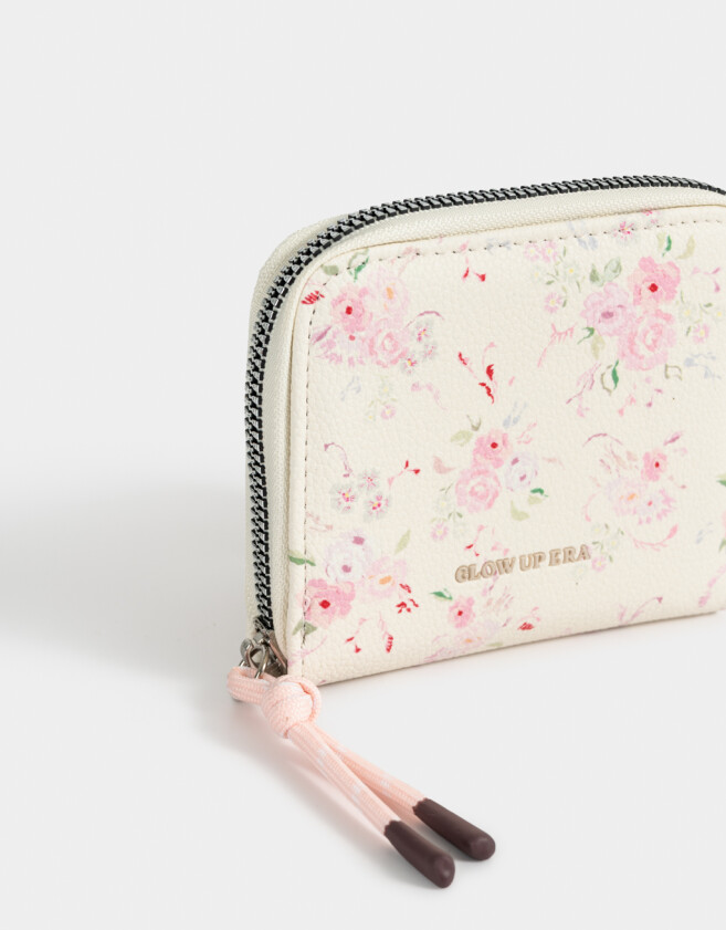 Billetera Estampado Flores