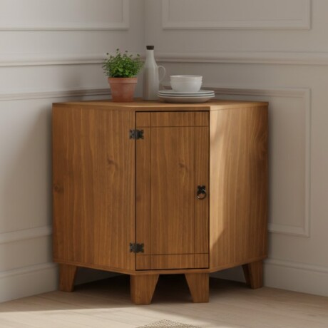 Bajo mesada esquinero Linea Naturale Roble