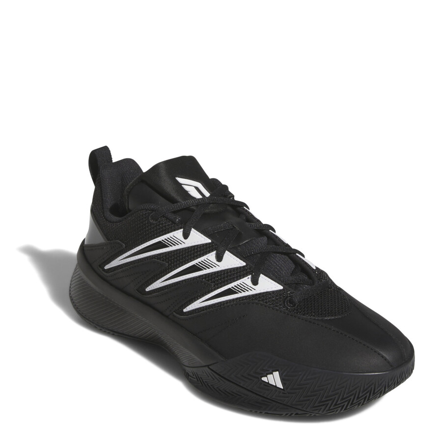 Championes de Hombre Adidas Dame Certified Basket 3.0 Negro - Blanco