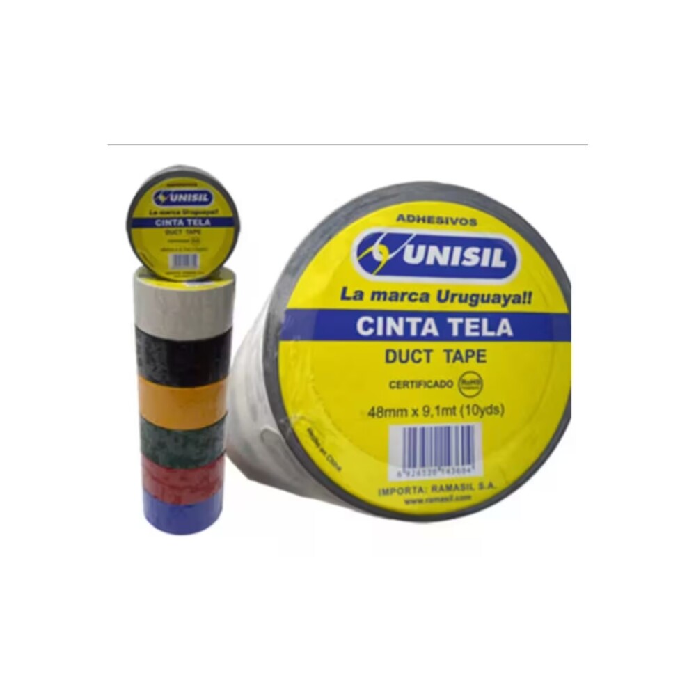 Cinta tela blanca (pato) 48mm x 10y Cinta Tela Blanca (pato) 48mm X 10y