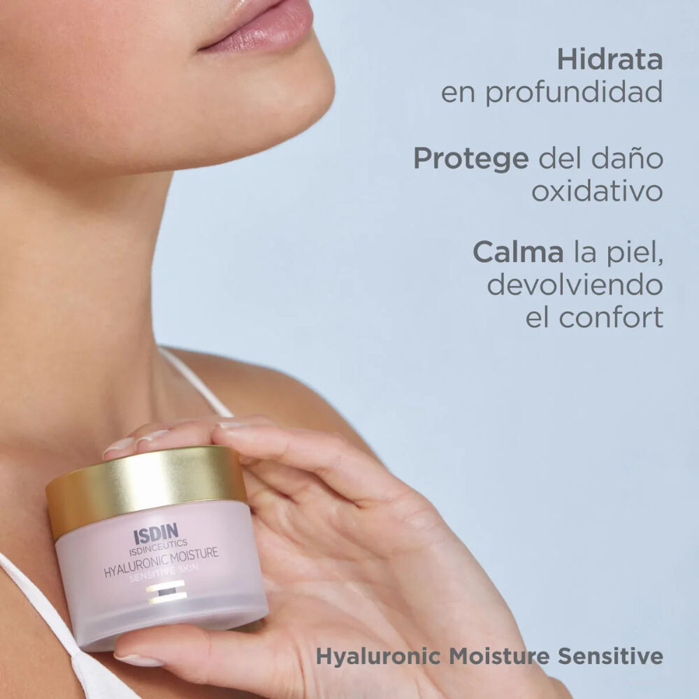 Crema Hidratante Facial Hyaluronic Moisture Sensitive 50g